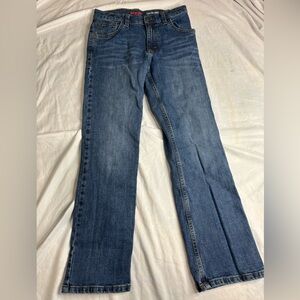 Boys 14 regular Wrangler Jeans. Boot cut.